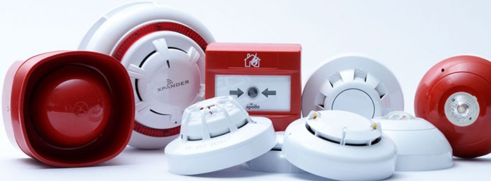 dedektör buton ve sirenler